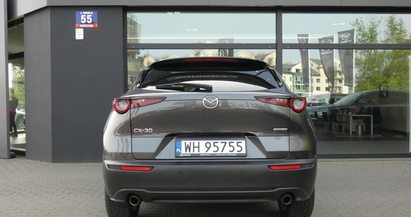 Mazda CX-30 cena 96900 przebieg: 43600, rok produkcji 2019 z Tyszowce małe 137